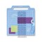 June Tailor Cut 'n Press I – 11" x 11" Cutting Mat & Pressing Surface for Quilting and Sewing